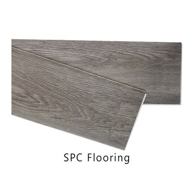 Décoration intérieure design moderne Plancher en plastique étanche au vinyle SPC Cliquez sur la texture