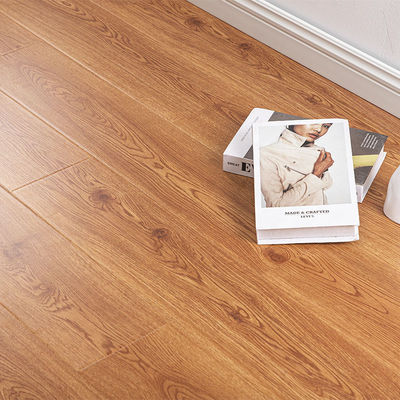 OEM MDF intérieur HDF AC3 AC4 Plancher en bois avec conception de grain de bois