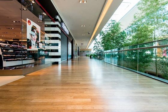 Carreaux de plancher en bambou de qualité/béton à brins tissés plancher en bambou pour intérieur
