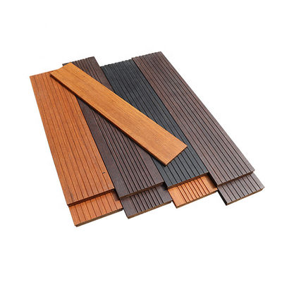 Couleurs personnalisées Verticalement pressé Carbonisée Filament tissé Decking de bambou pour l'extérieur
