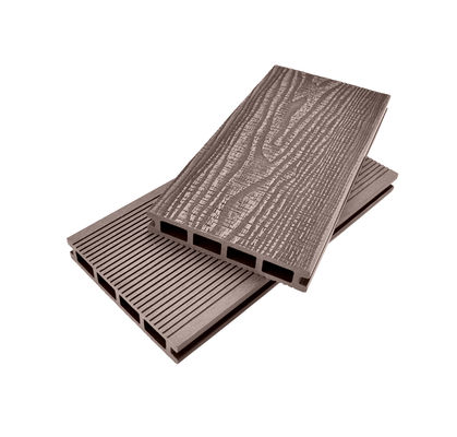 20 ans de garantie Conception moderne Co-extrusion revêtement en WPC avec caractéristique imperméable à l'eau