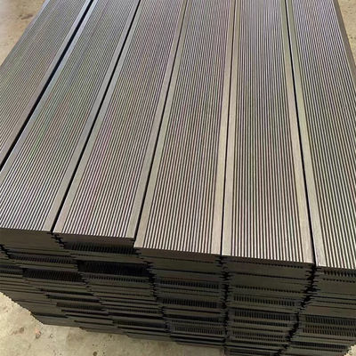 Couleurs personnalisées Verticalement pressé Carbonisée Filament tissé Decking de bambou pour l'extérieur