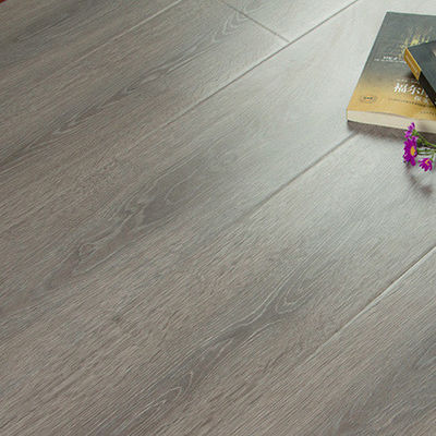 OEM ODM de revêtements de sol en vinyle de stratification gris au Royaume-Uni avec certificat ISO9001 / ISO14001 / CE