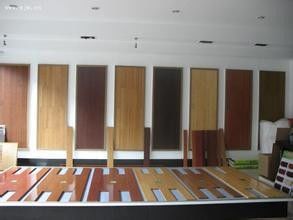 Plancher en bambou massif moderne pour le plancher en planches de bois longues populaires