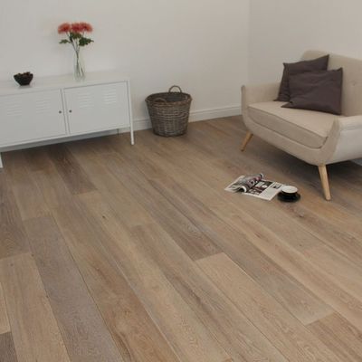 Plancher en bambou massif moderne pour le plancher en planches de bois longues populaires