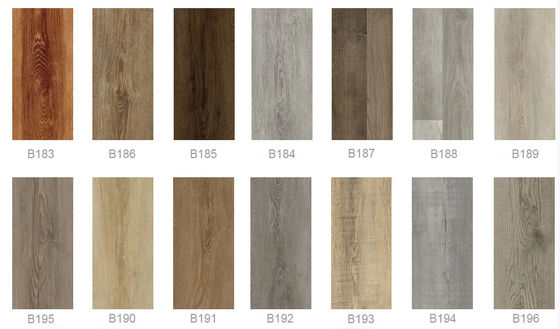 Plancher en vinyle SPC résistant à l'usure avec protection UV