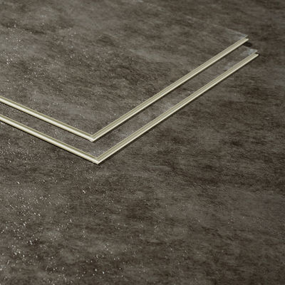 Carreaux de plancher en vinyle intérieur SPC Cliquez sur le plancher avec marbre design plastique stratifié