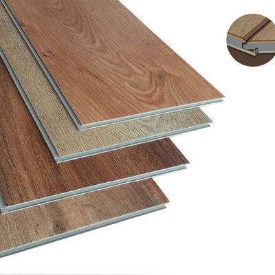 Certifié CE 4mm 5mm 6mm 7mm Cliquez sur le verrouillage Spc Carreaux de plancher en vinyle en plastique planche en vinyle de luxe