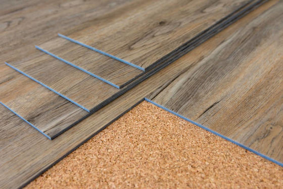 Plancher en vinyle de luxe de 4 mm, 5 mm et 6 mm pour autres services après-vente et 100% étanche