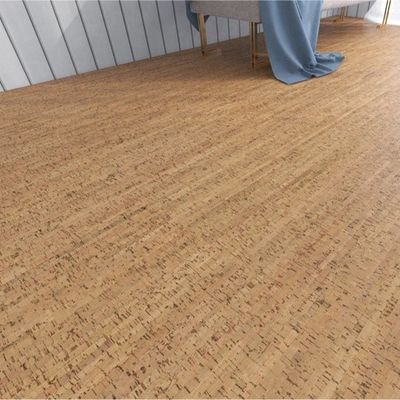 Plancher flottant en liège à haute densité d'isolation acoustique de luxe pour le jardin d'enfants du studio de danse britannique