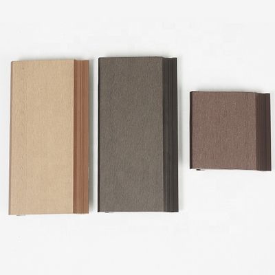 Panneaux muraux en WPC PVC imperméable à l'eau en couleurs personnalisées pour l'intérieur et l'extérieur