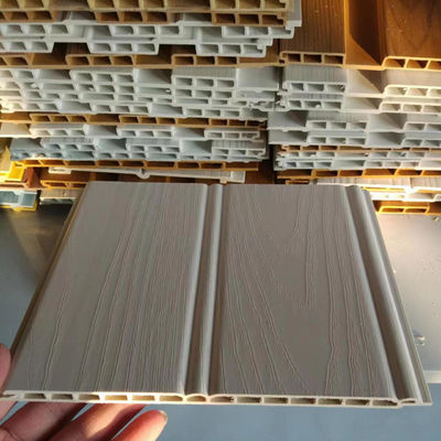Matériau de décoration de bureau Eco-friendly Bambou fibre de bois PVC revêtement mural composite