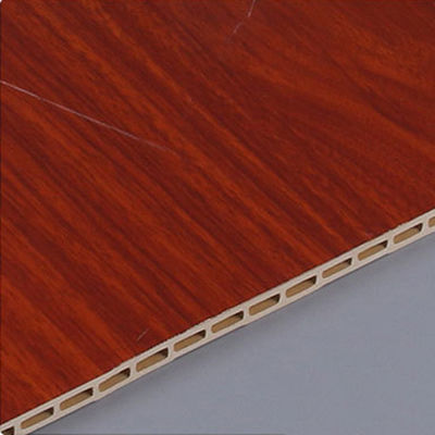 Plafond intérieur imperméable à l'eau Panneaux muraux en PVC en bois en fibre de bambou pour la décoration de la maison