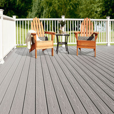 Meilleur Piso à noyau solide WPC PVC Patios Bois 3D en relief extérieur composite lisse