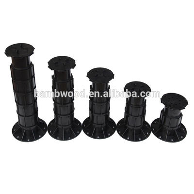 Plateau de base de piédestal en plastique réglable 75-1360 mm pour les accessoires de revêtement de sol