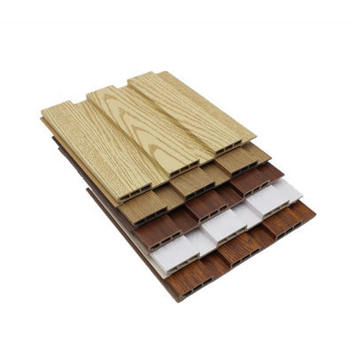 Matériau de support de couleur personnalisé Panneau mural en fibre de bambou laminé pour la décoration murale intérieure / extérieure