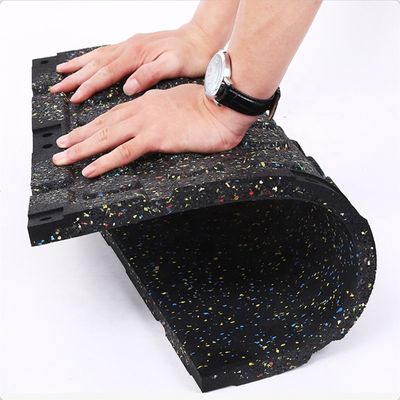 Gym et sports de danse SBR tapis de sol en caoutchouc EPDM épaisseur 3 mm-15 mm pour un confort maximal