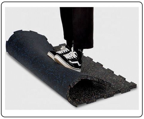Tapis de sol de sport écologique pour gymnase tapis de sol en caoutchouc insonorisé tapis de sol de danse