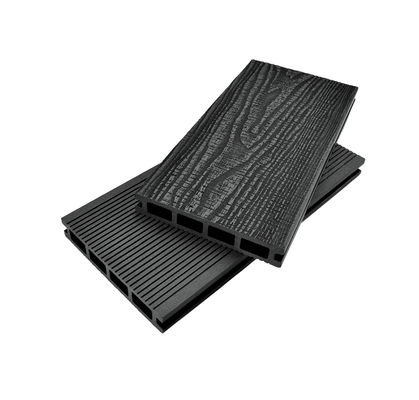 Conception traditionnelle de plancher en WPC composite pour l'extérieur 18-25 mm d'épaisseur