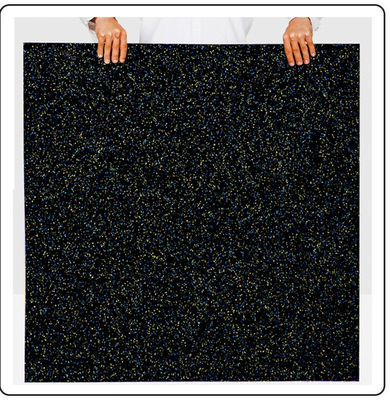 85% SBR Granules 15% EPDM Granules 5-15mm plancher en caoutchouc pour le sport personnalisable