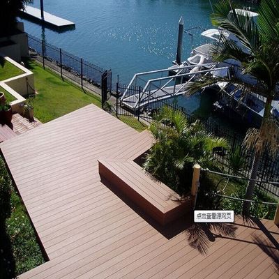 Des tableaux de terrasse de piscine à eau avec lumière solaire pour votre pays