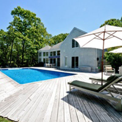 Des tableaux de terrasse de piscine à eau avec lumière solaire pour votre pays