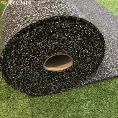 Tapis de sol en caoutchouc de gymnase de design moderne pour Everjade Couverture de sol en caoutchouc de 20 mm intérieure