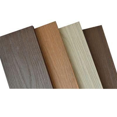 Traitement de surface double Decking WPC 18 mm au-dessus de l'épaisseur pour le parc Balcon jardin