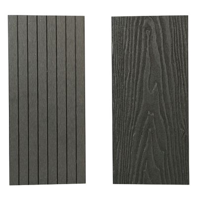 Traitement de surface double Decking WPC 18 mm au-dessus de l'épaisseur pour le parc Balcon jardin