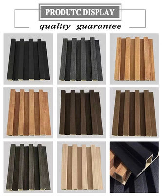 Autres panneaux muraux en PVC décor intérieur en laiton en WPC avec taille personnalisée 192*11mm