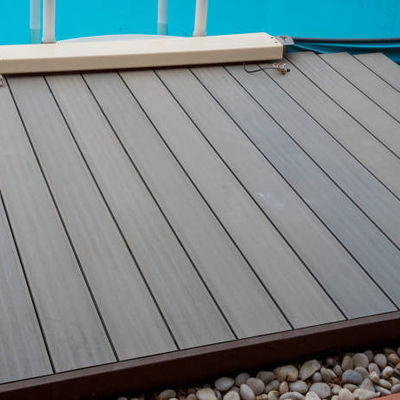 Décoration en relief 3D en WPC recyclable OEM pour un jardin durable