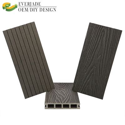 Moderne style de conception encastrée Envision composite planches de terrassement en bois avec des prix colorés