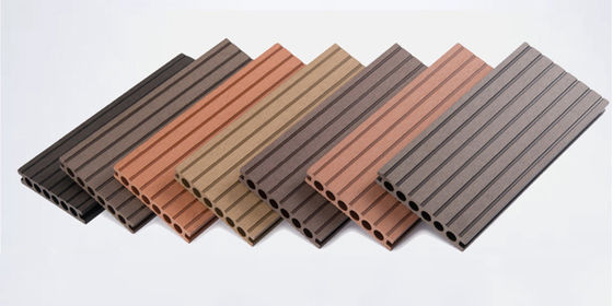Moderne style de conception encastrée Envision composite planches de terrassement en bois avec des prix colorés