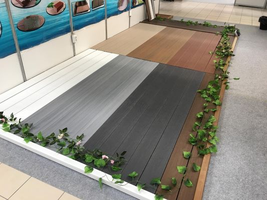 Moderne style de conception encastrée Envision composite planches de terrassement en bois avec des prix colorés