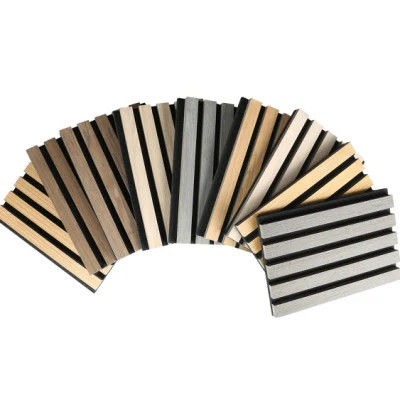 Home Office Panneaux muraux insonorisés en fibre de polyester MDF PET et service après-vente