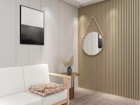 Home Office Panneaux muraux insonorisés en fibre de polyester MDF PET et service après-vente