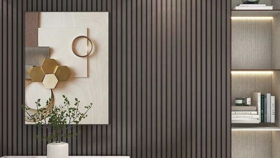 Home Office Panneaux muraux insonorisés en fibre de polyester MDF PET et service après-vente