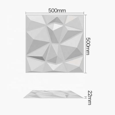 2023 Panneau mural 3D en PVC haut brillant pour salon de luxe TV arrière-plan à Direct