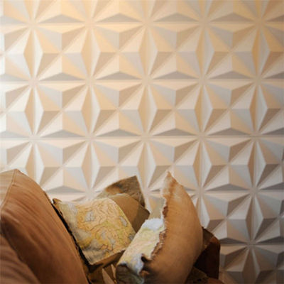 2023 Panneau mural 3D en PVC haut brillant pour salon de luxe TV arrière-plan à Direct