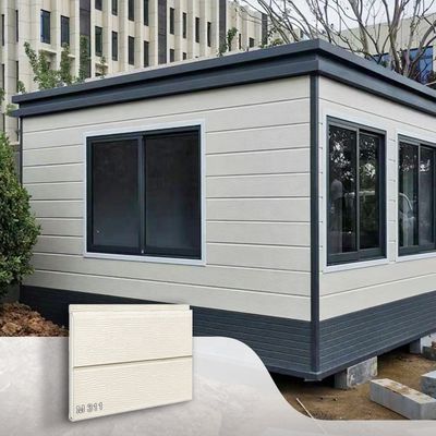 Panneaux muraux de toiture en feuille d'aluminium en fibre de verre pour décoration extérieure