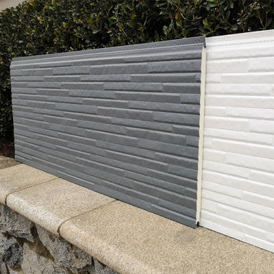 Panneau métallique, bouclier acoustique, panneau en mousse EPS avec matériau de surface en feuille d'aluminium
